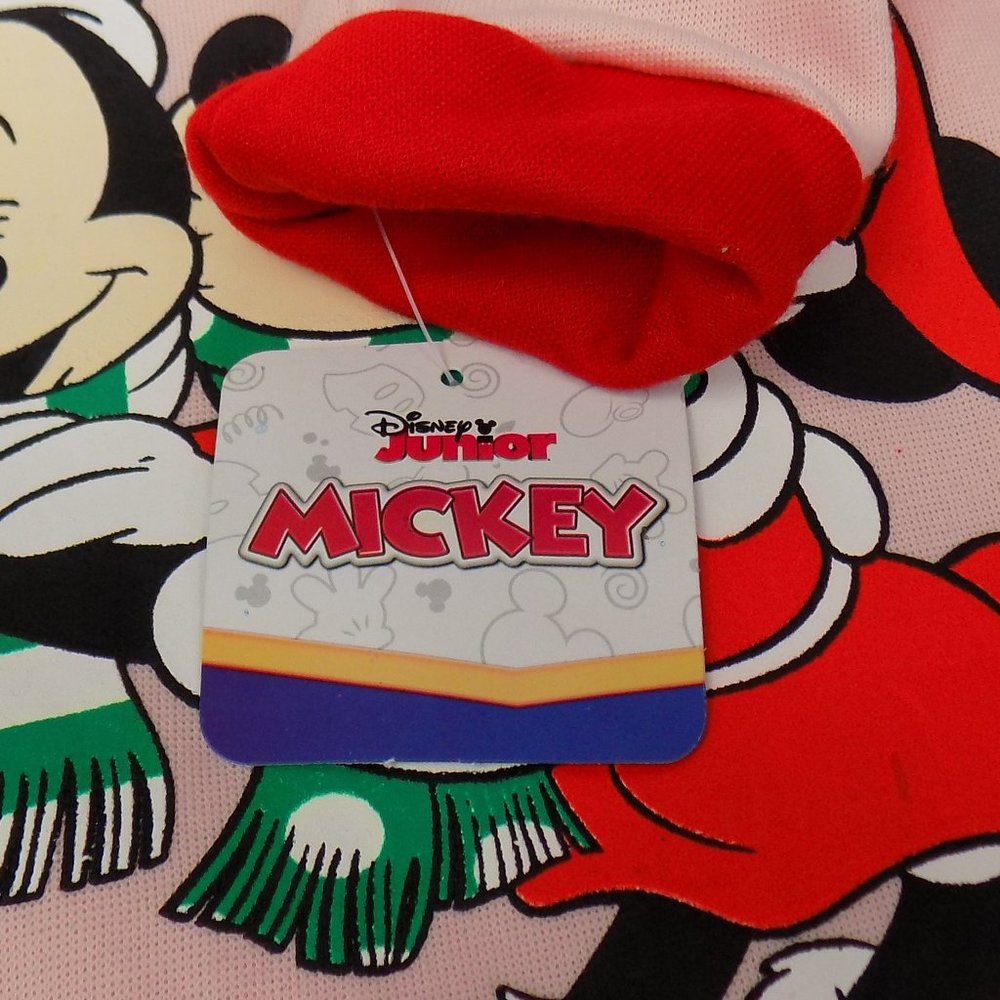 Disney Junior Mickey & Minnie Mouse Christmas Pajama Set Multiple Sizes NWT - Picture 6 of 7